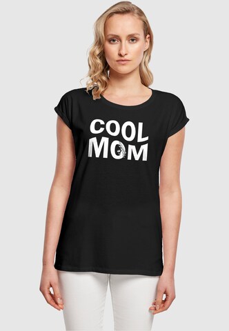 Merchcode Shirt 'Mothers Day - Cool mom' in Black: front