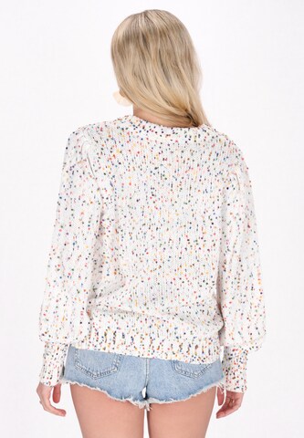 Pull-over IZIA en blanc