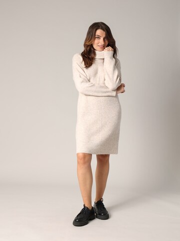 Robes en maille 'Cloelie' Deeluxe en beige