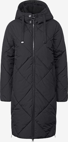 CECIL Winter Coat in Black: front