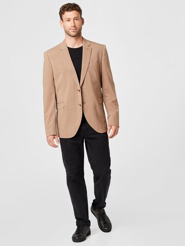 BURTON MENSWEAR LONDON - Ajuste estrecho Chaqueta saco en marrón