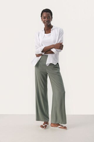 Part Two regular Bukser 'Pannae' i grøn