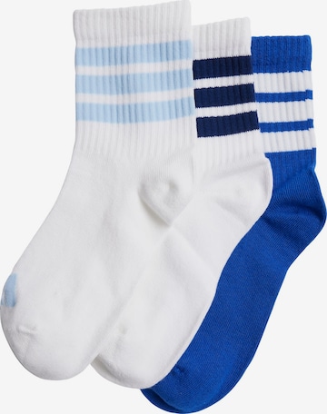 ADIDAS PERFORMANCE - Calcetines deportivos 'Ribbed 3 Pairs Kids' en azul: frente