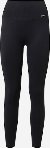 aim'n Skinny Workout Pants in Black: front