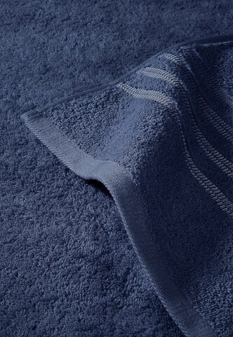 SCHIESSER Shower Towel 'Milano' in Blue