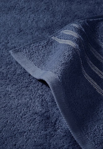 SCHIESSER Handdoek 'Milano' in Blauw