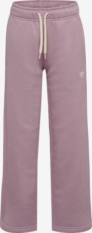 Hummel Loose fit Pants 'Bee' in Purple: front