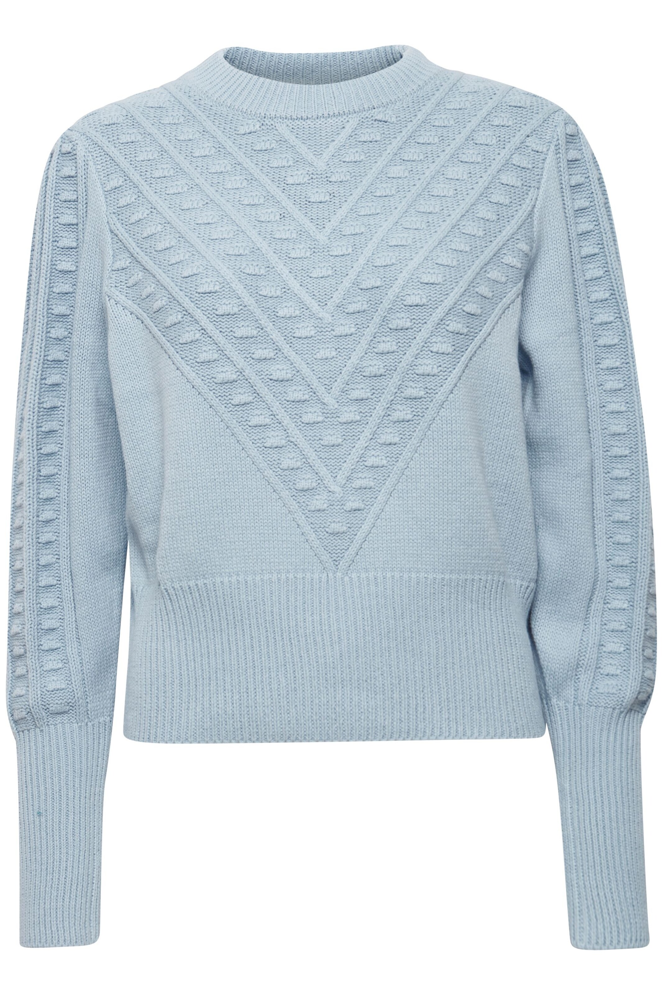 PULZ Jeans Pullover i blå: forside