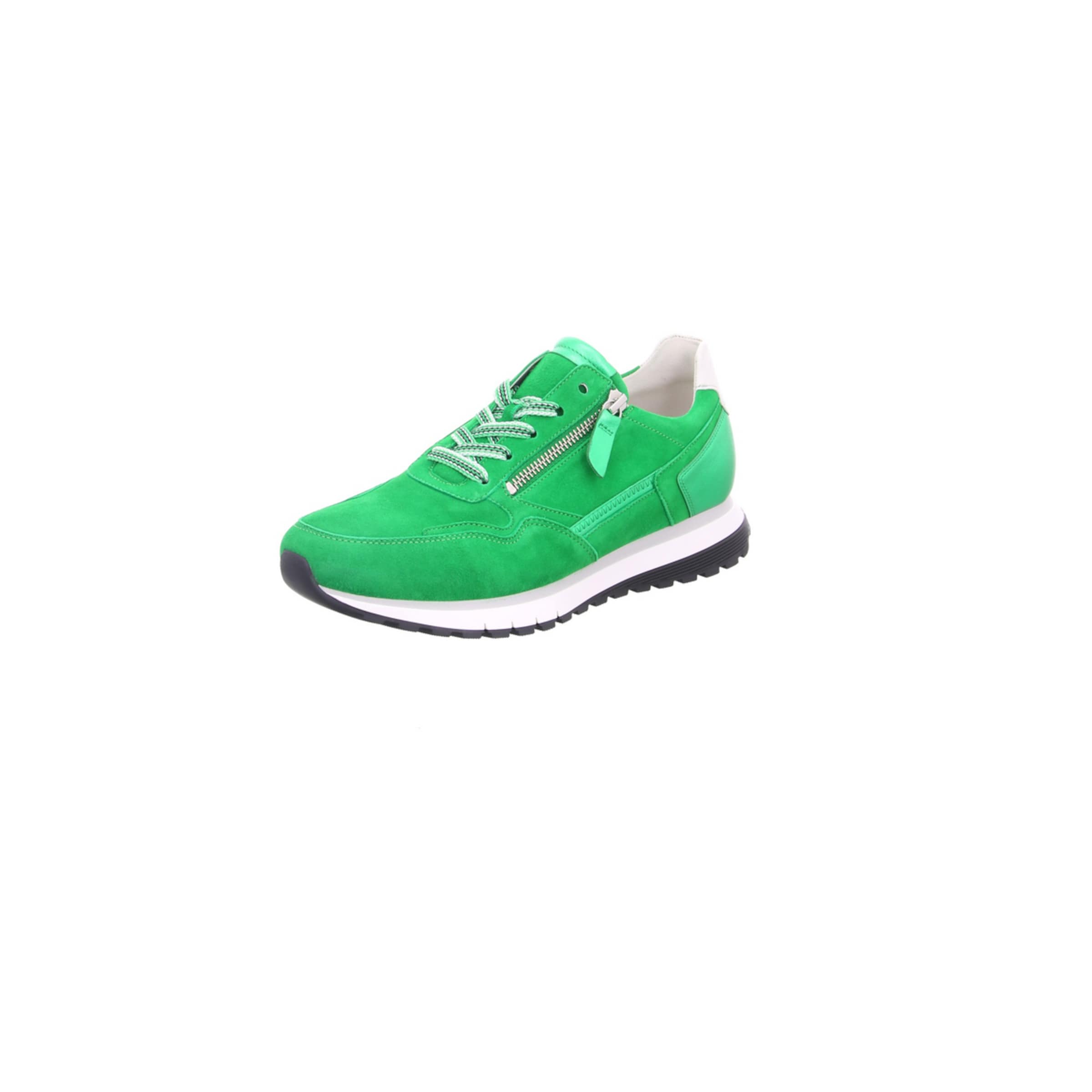 GABOR Sneakers laag in Groen: voorkant