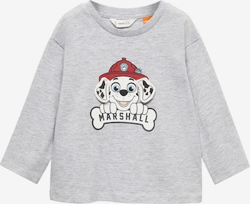 T-Shirt 'PAWMAR' MANGO KIDS en gris : devant