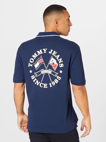 Tricou de la Tommy Jeans pe albastru