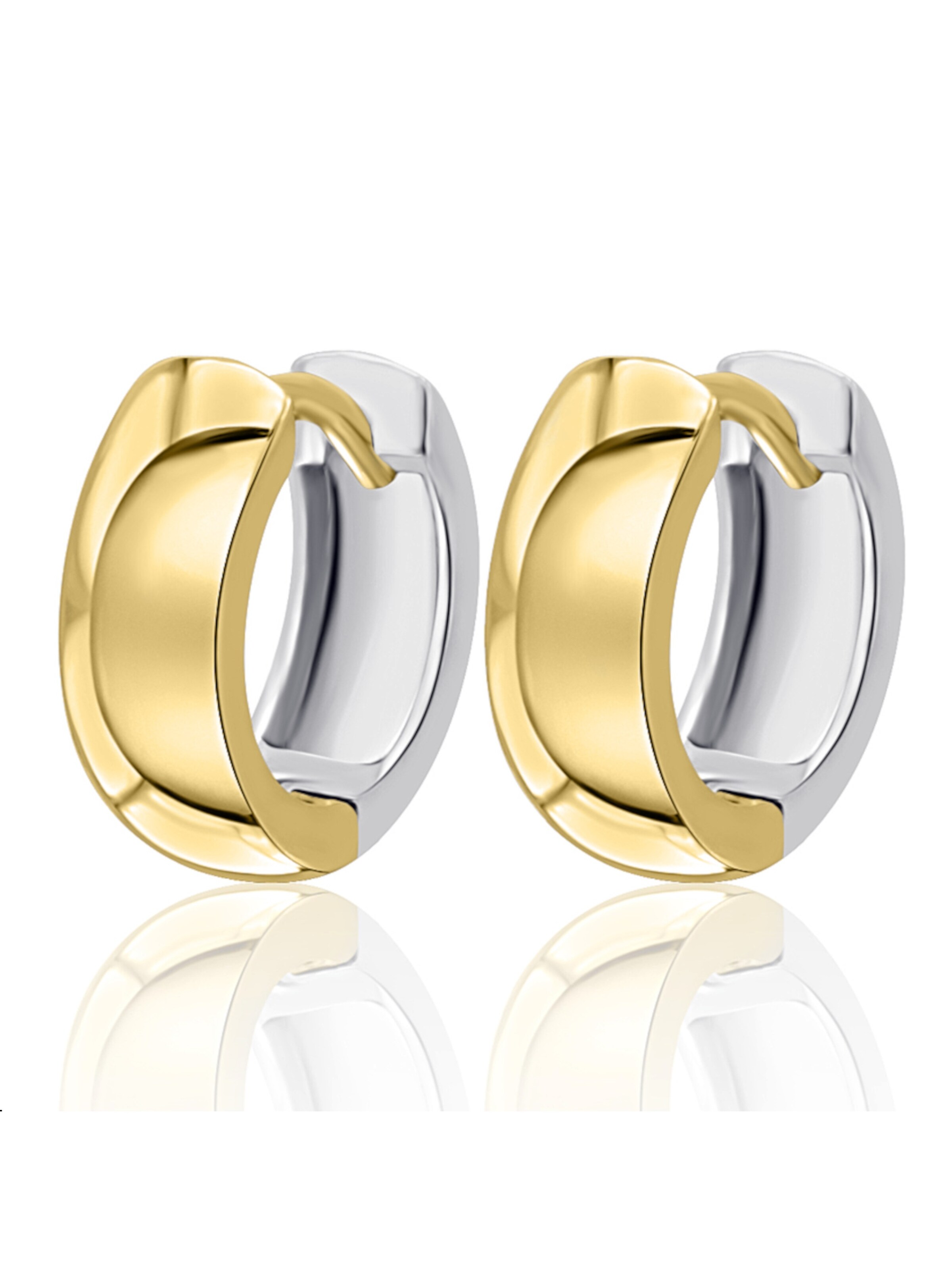 ONE ELEMENT Ohrringe in Gold: Vorderseite