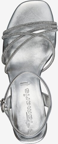 TAMARIS Strap Sandals in Silver