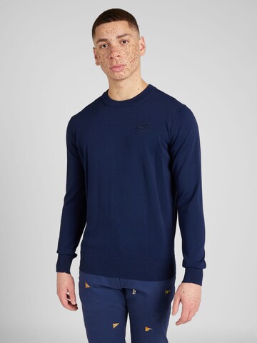 Karl Lagerfeld Sweater in Blue: front