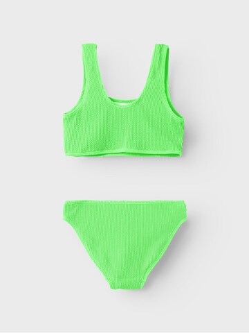 NAME IT Bustier Bikini i grøn