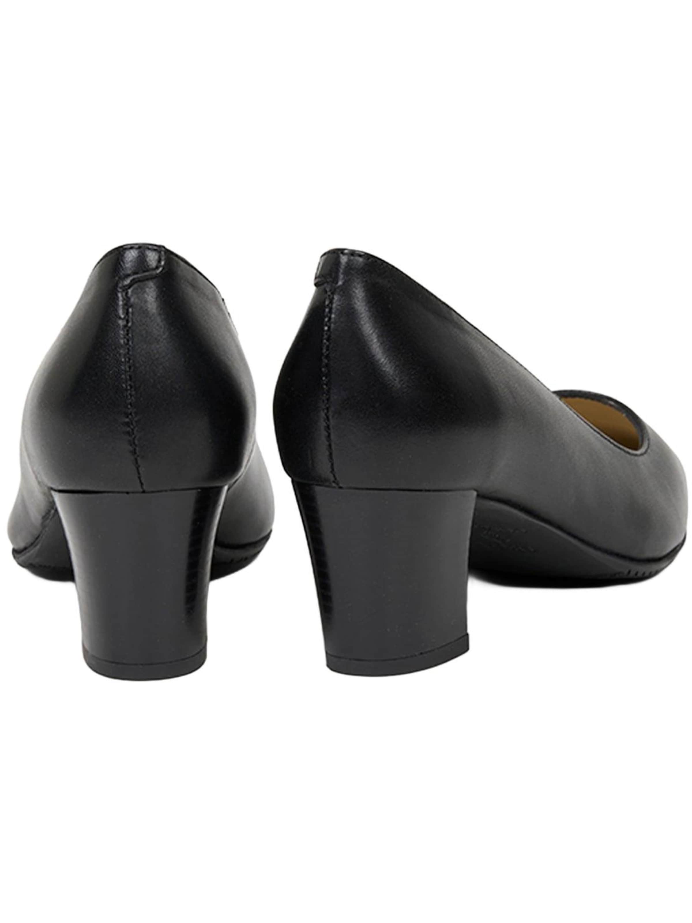 Desa Slingback pumps 'Pumpen mit Blockabsatz' in Black
