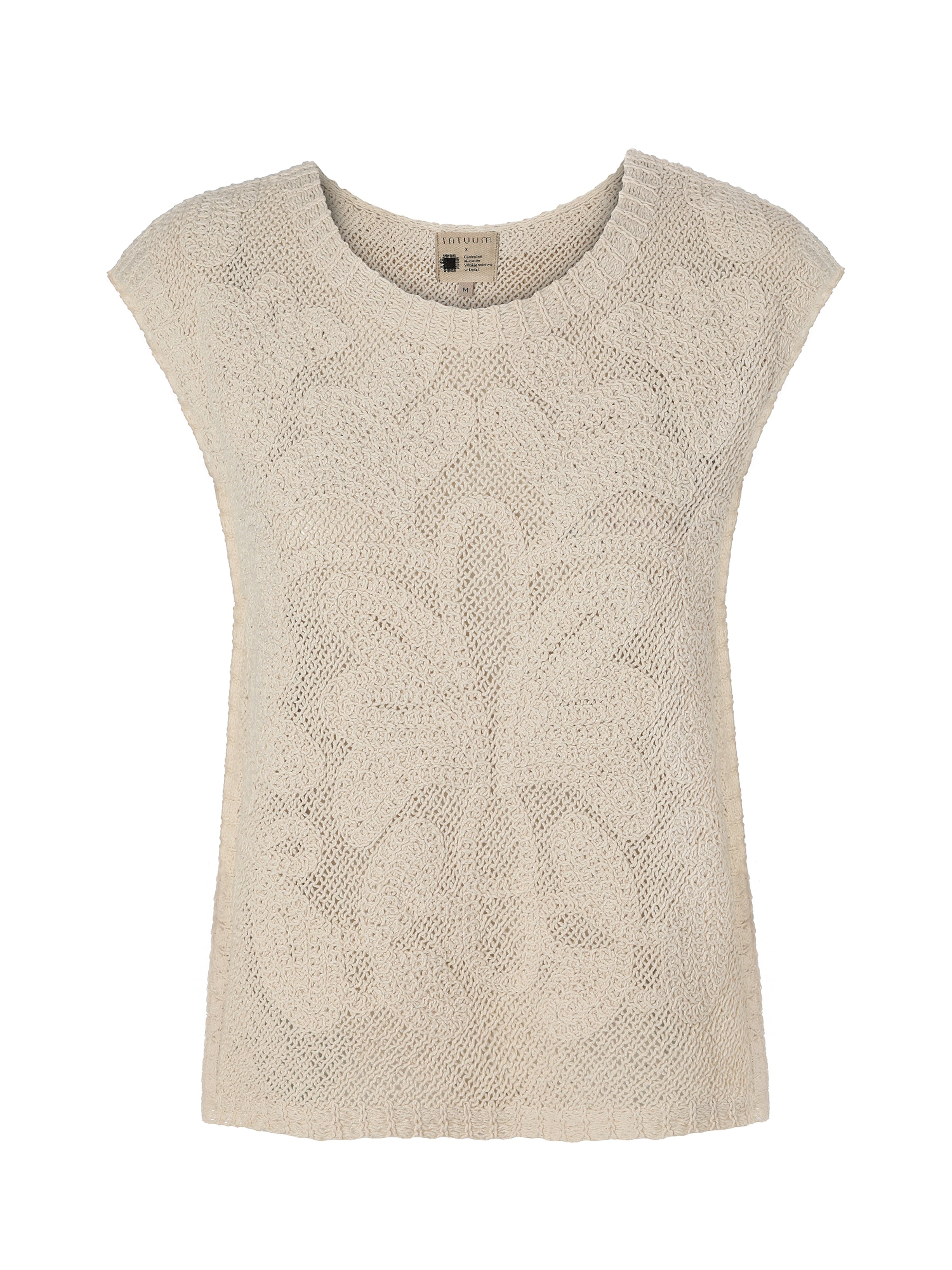 Pull-over 'Mista' TATUUM en beige : devant
