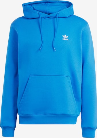 ADIDAS ORIGINALS Sweatshirt 'Trefoil Essentials' in Blau: predná strana