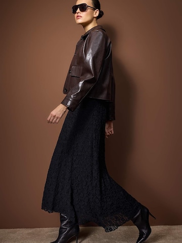 melns Trendyol Svārki