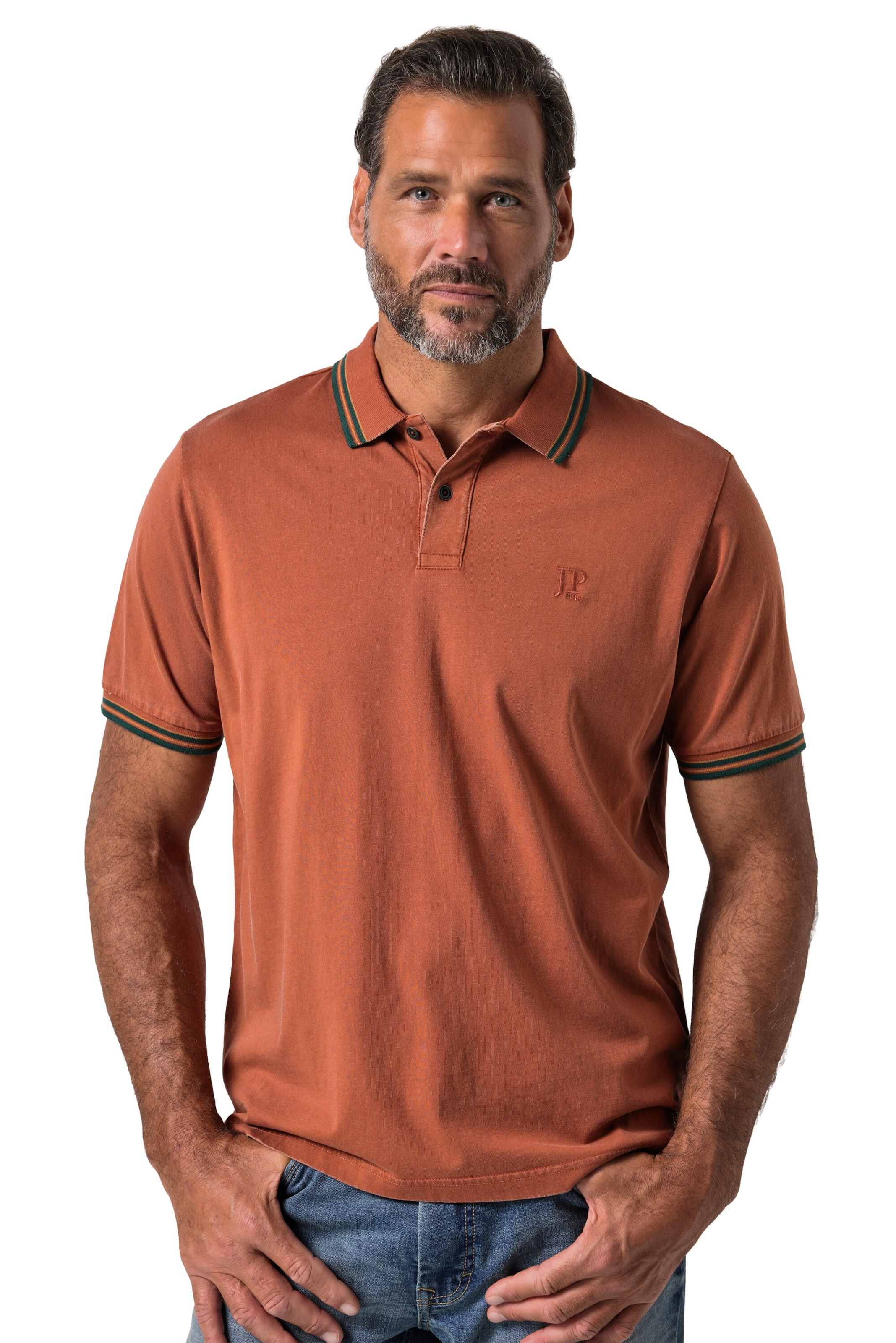 JP1880 Shirt in Brown: front