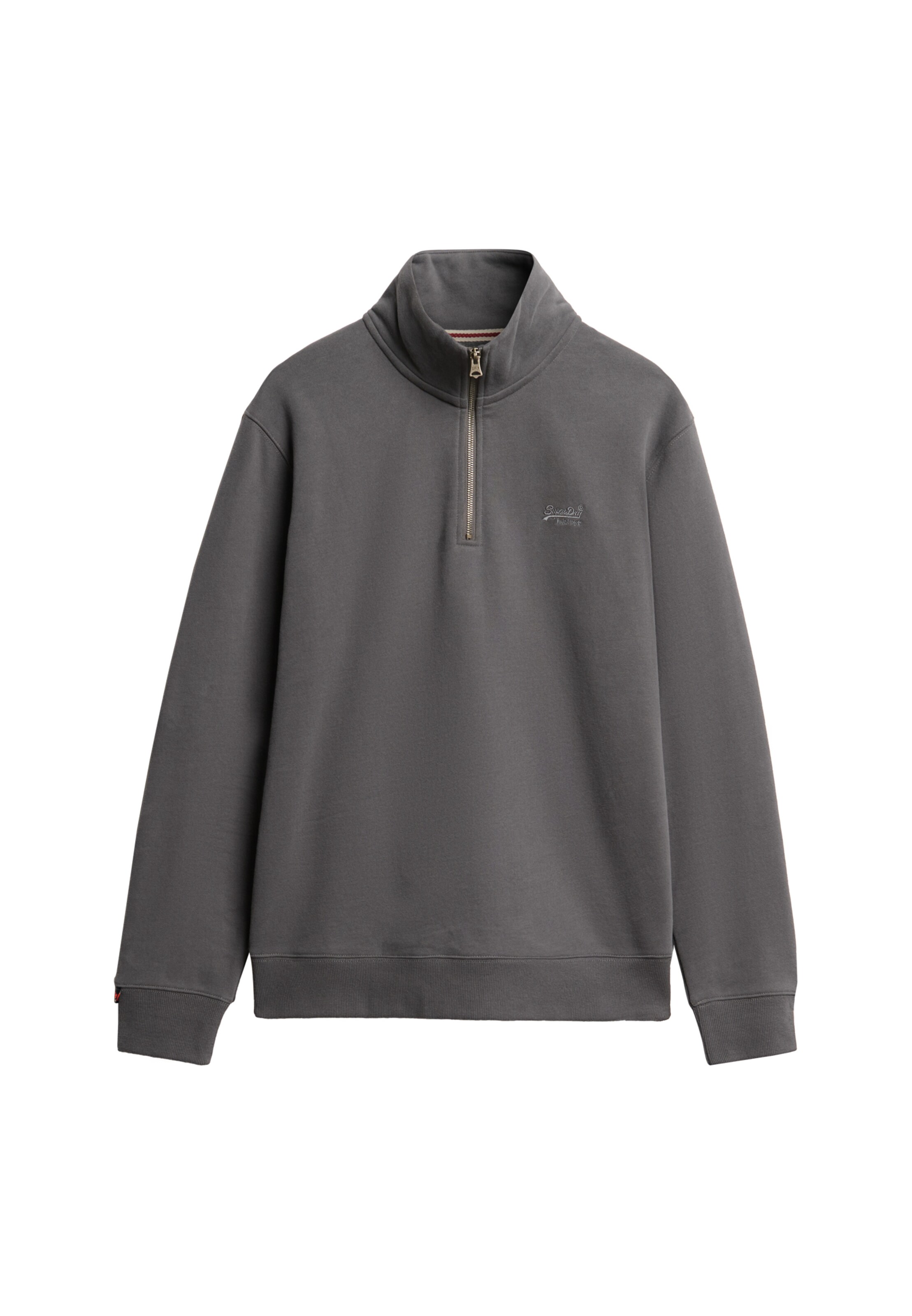 Superdry Sweatshirt 'Essentials' in Grey: front