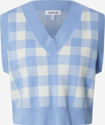 Pullover 'Tabia' di EDITED in blu: frontale