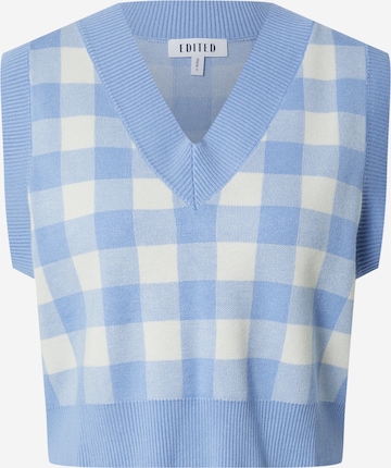 Pull-over 'Tabia' EDITED en bleu : devant