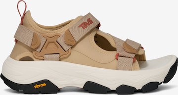 TEVA Hiking Sandals in Brown: front