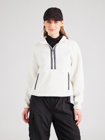 THE NORTH FACE Sweater 'FLEESKI' in White: front