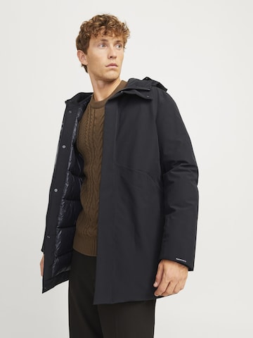 JACK & JONES Зимна парка 'JJEKeen' в черно