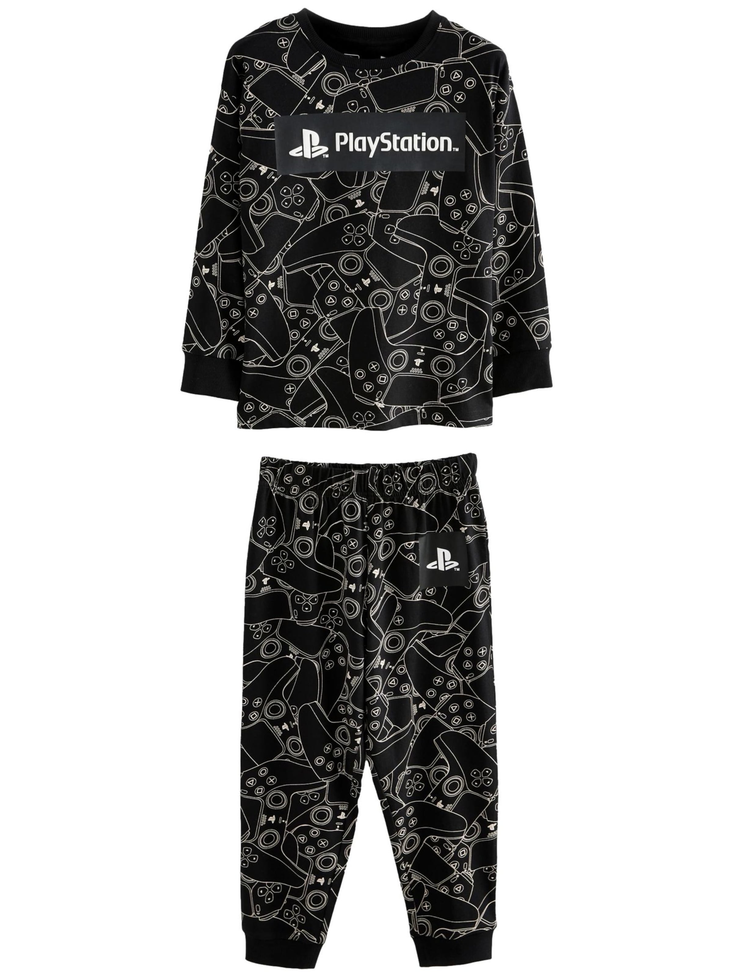 Pyjama Next en noir : devant