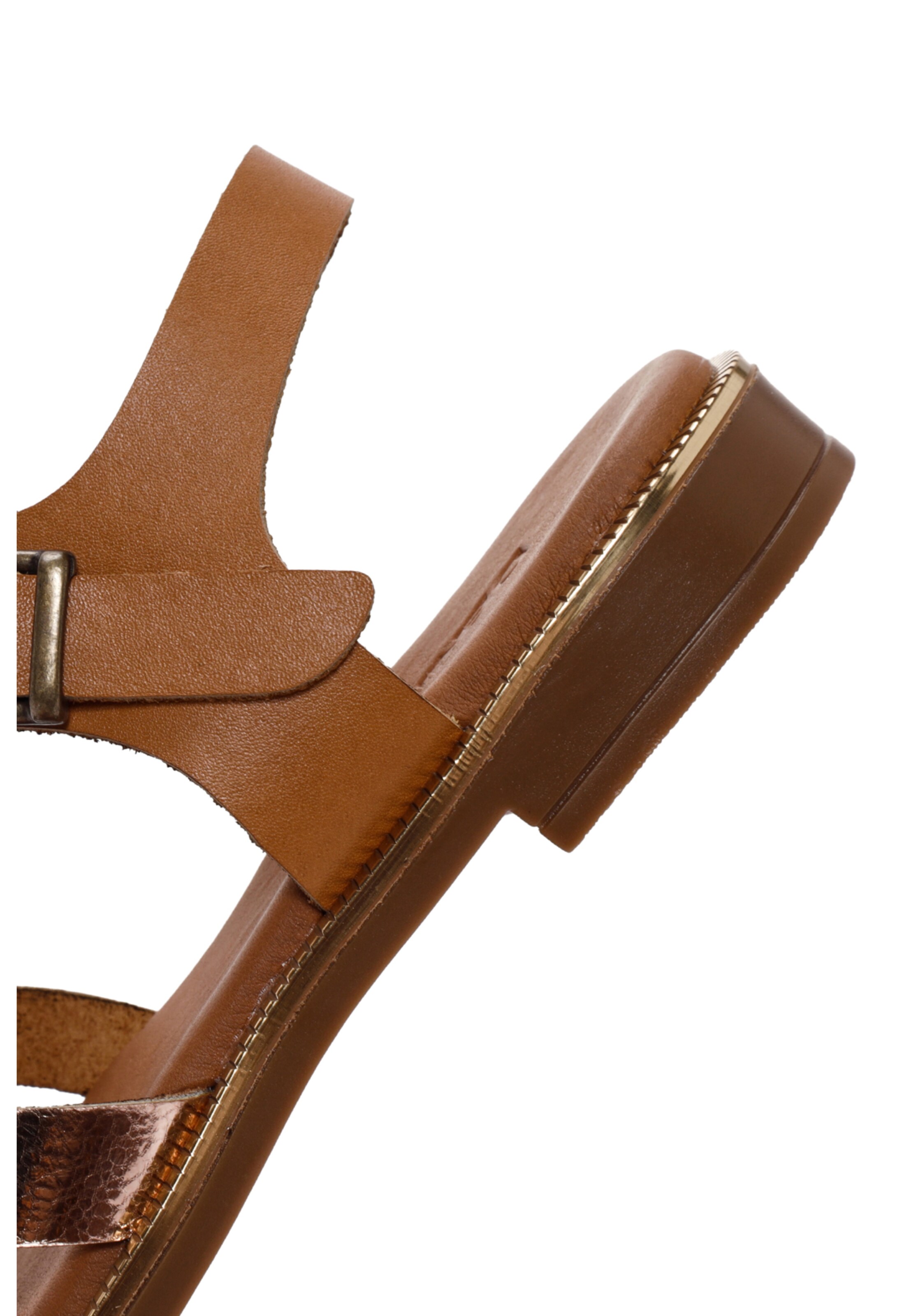 Derimod Sandalen met riem in Bruin