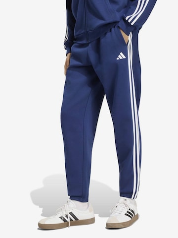 mėlyna ADIDAS SPORTSWEAR Siaurėjantis Kelnės: priekis