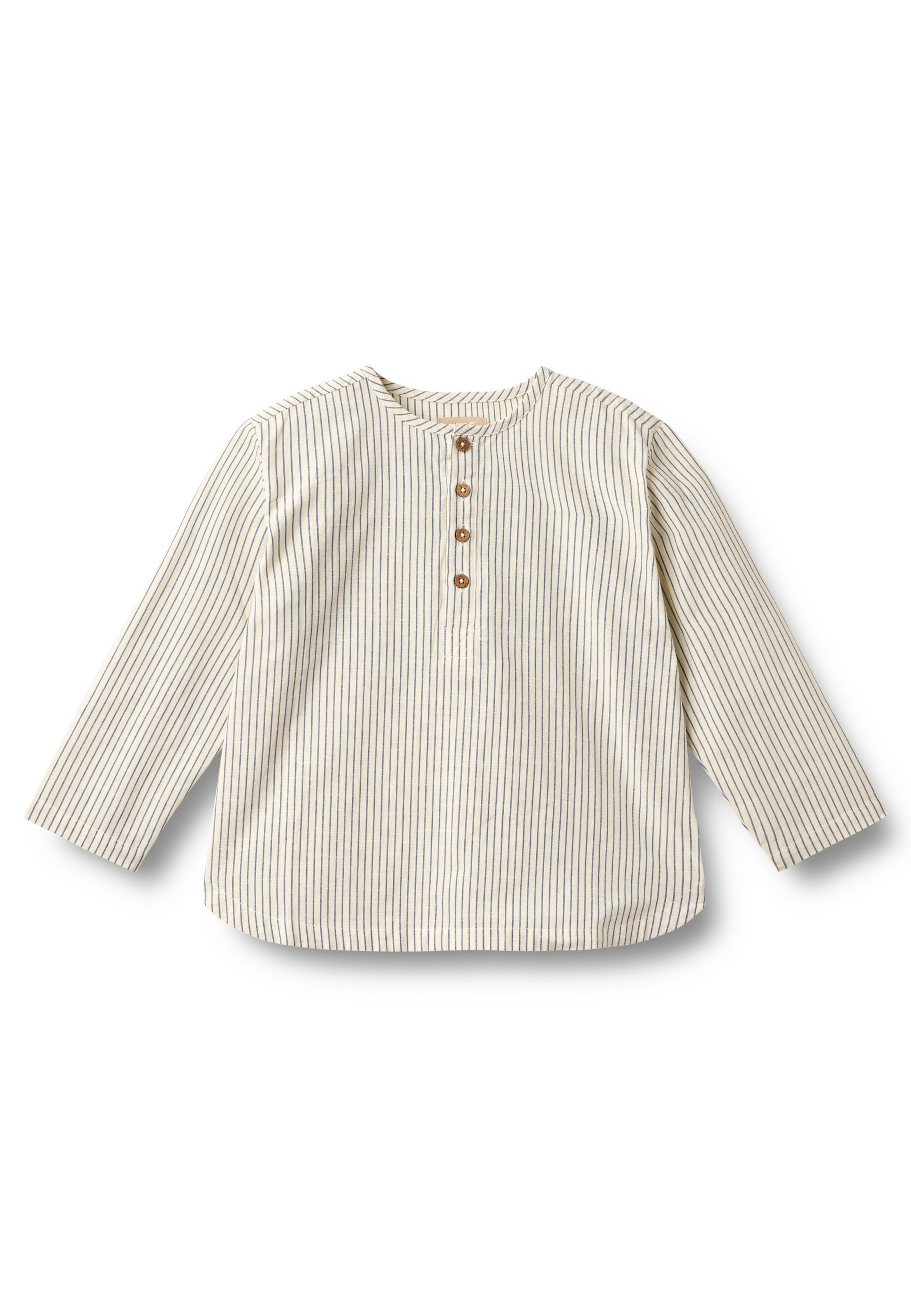 WHEAT Regular fit Overhemd 'Bjørk' in Beige: voorkant