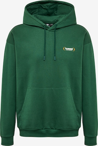 Hummel Sweatshirt 'FELIX' in Groen: voorkant