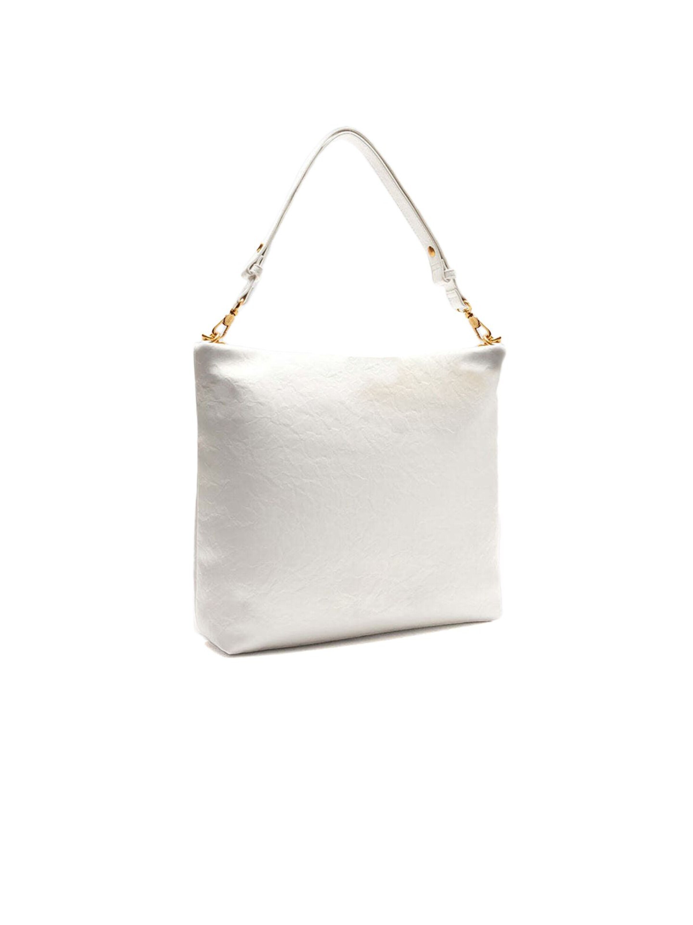 Liu Jo - Bolso de mano 'Ecs M Hobo' en blanco