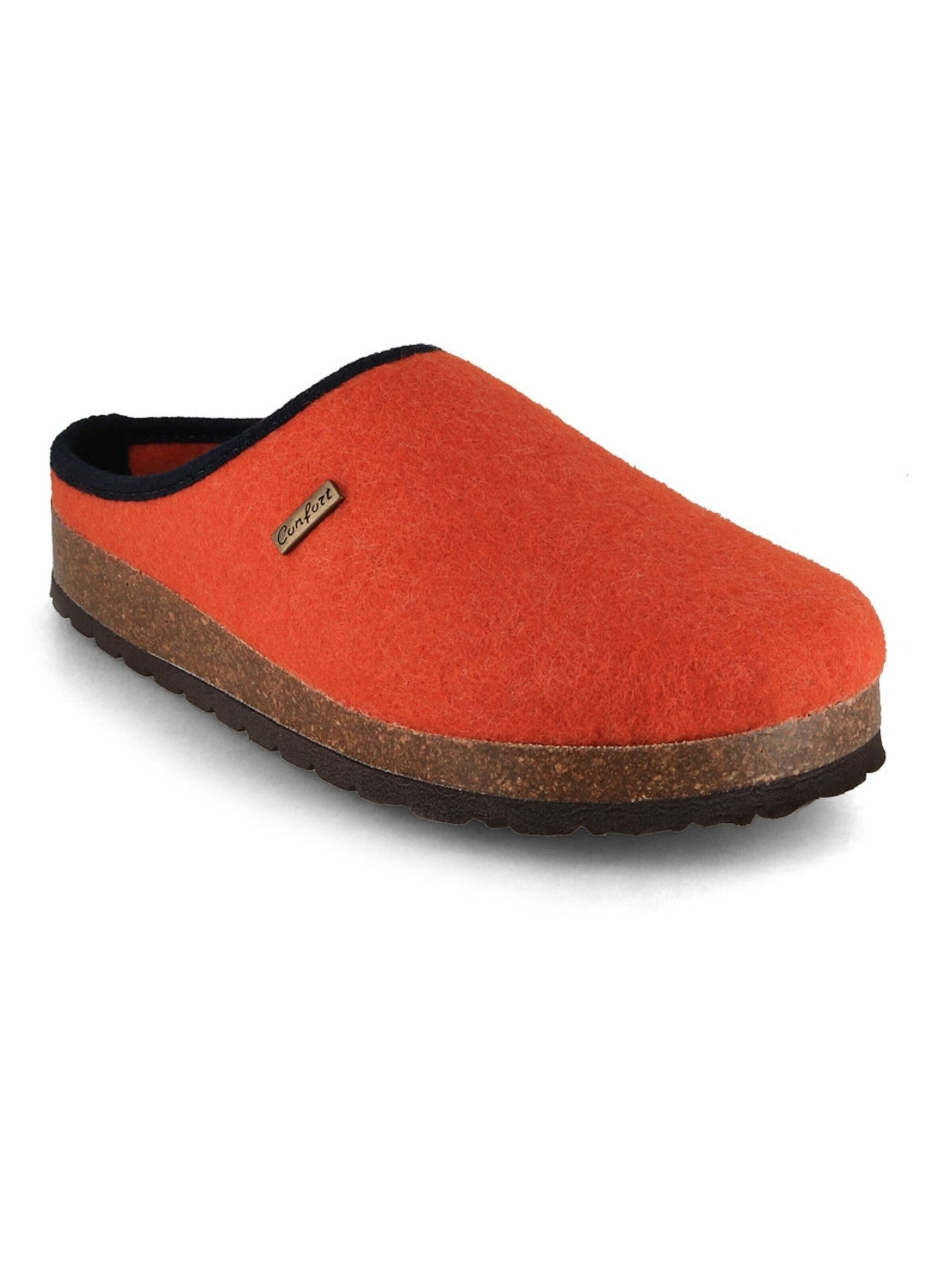 Tuffeln Slipper 'Komfort' in Orange: front