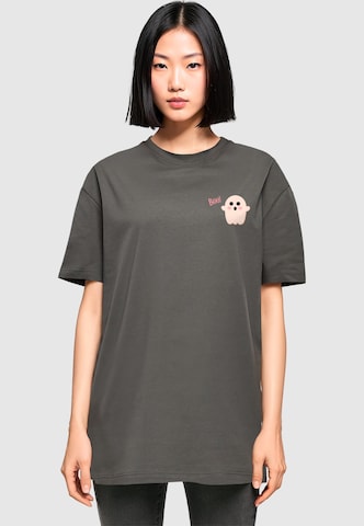 T-shirt oversize 'Halloween - Boo Ghost' Merchcode en noir : devant