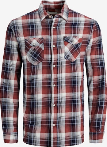 JACK & JONES Regular Fit Hemd in Rot: predná strana