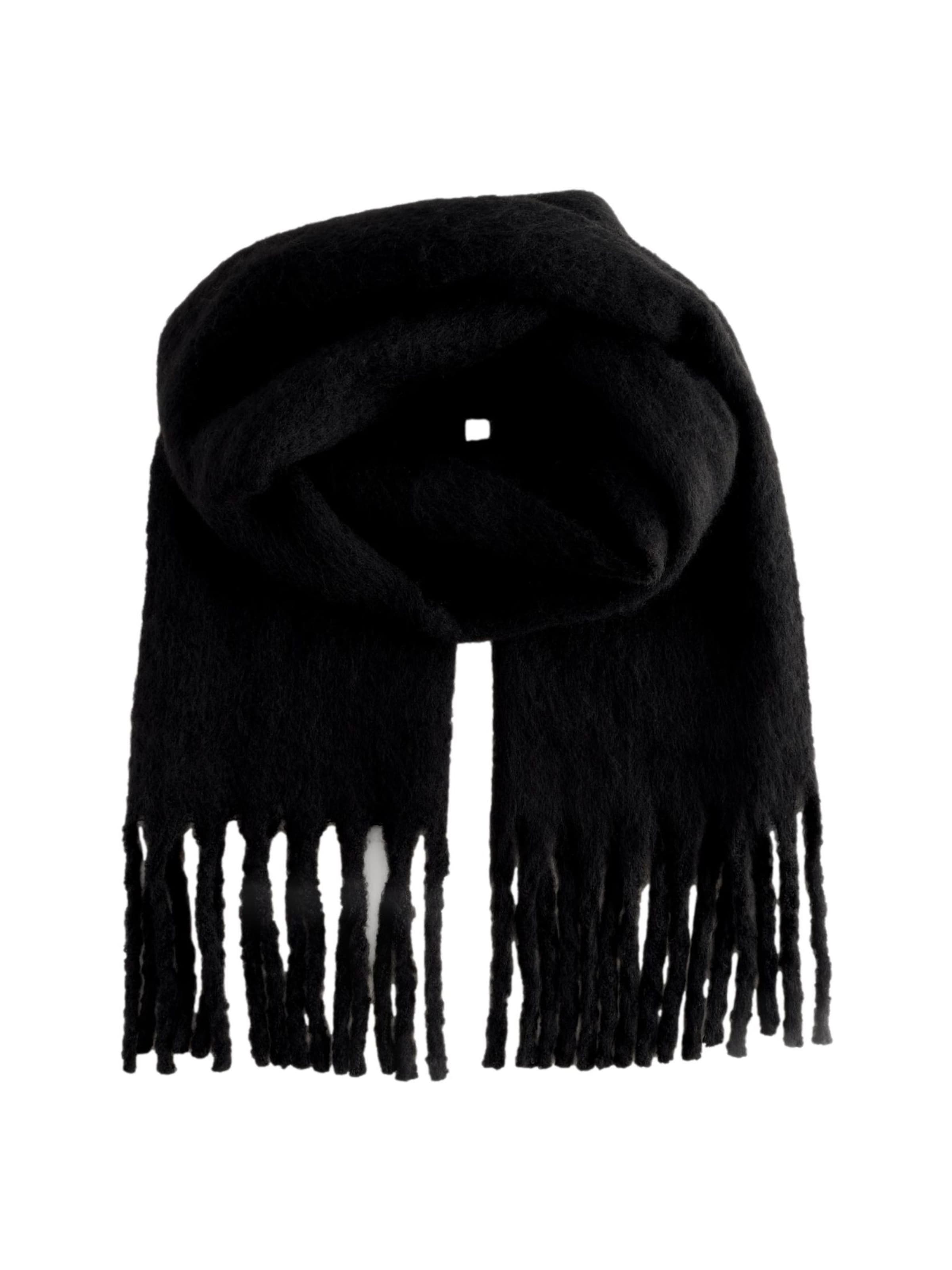 Next Scarf in Black: front