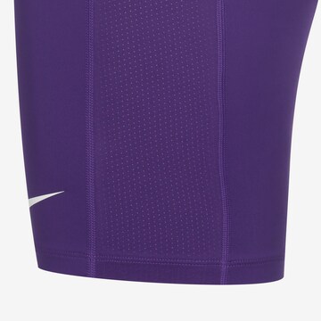 NIKE Skinny Athletic Underwear in Purple