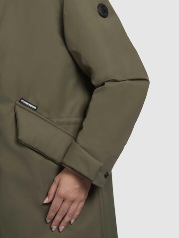 Cappotto funzionale 'Agneta-YM' di khujo in verde