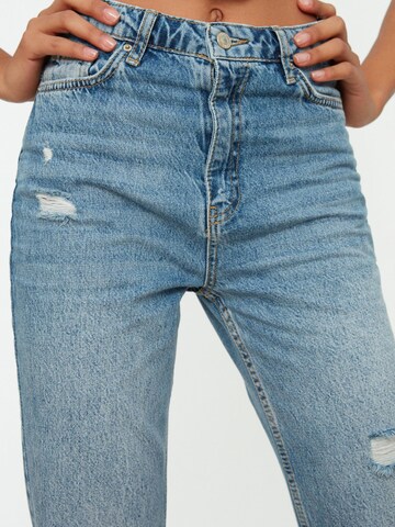Coupe slim Jean Trendyol en bleu