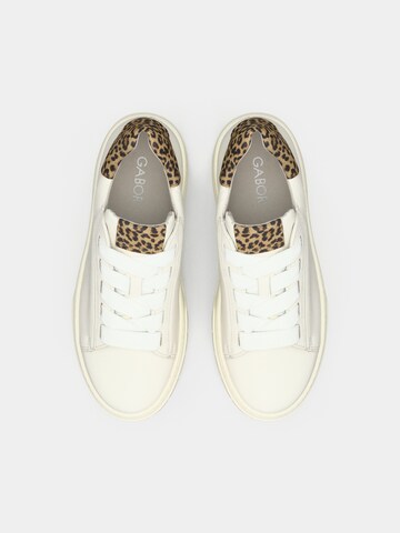 GABOR Rövid szárú sportcipők - fehér