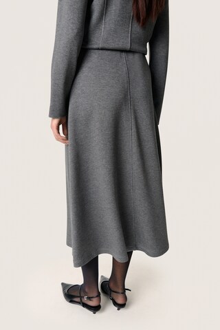 SOAKED IN LUXURY Skirt 'SLMarigold' in Grey