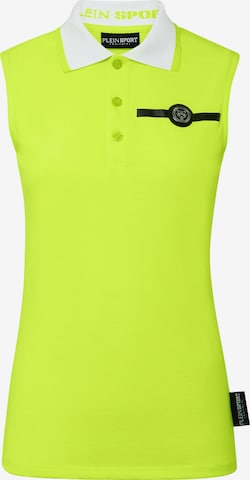 Plein Sport Top in Geel: voorkant