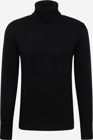 G-Star RAW Sweter 'Essential' w kolorze czarny: przód