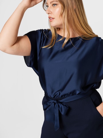 SWING Curve Jumpsuit in Blau