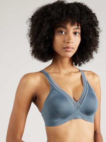 SLOGGI Minimizer BH 'BODY ADAPT Twist' in Blauw: voorkant