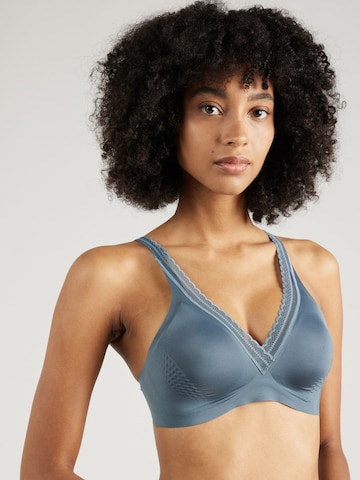 Minimiseur Soutien-gorge 'BODY ADAPT Twist' SLOGGI en bleu : devant